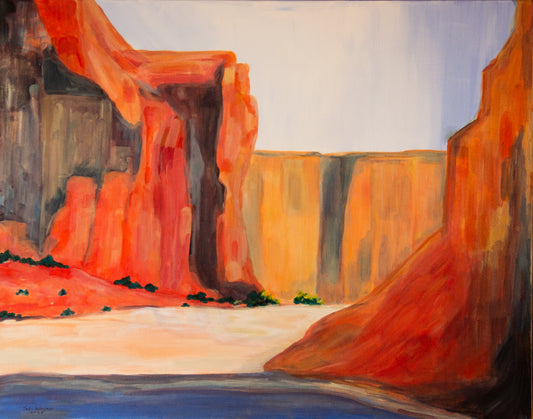 Red Cliffs 24" x 30"