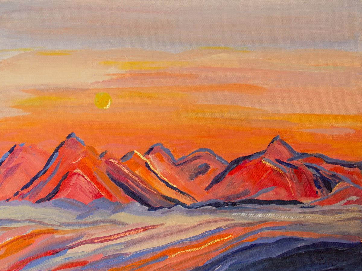 Lake Hope 12" x 16"