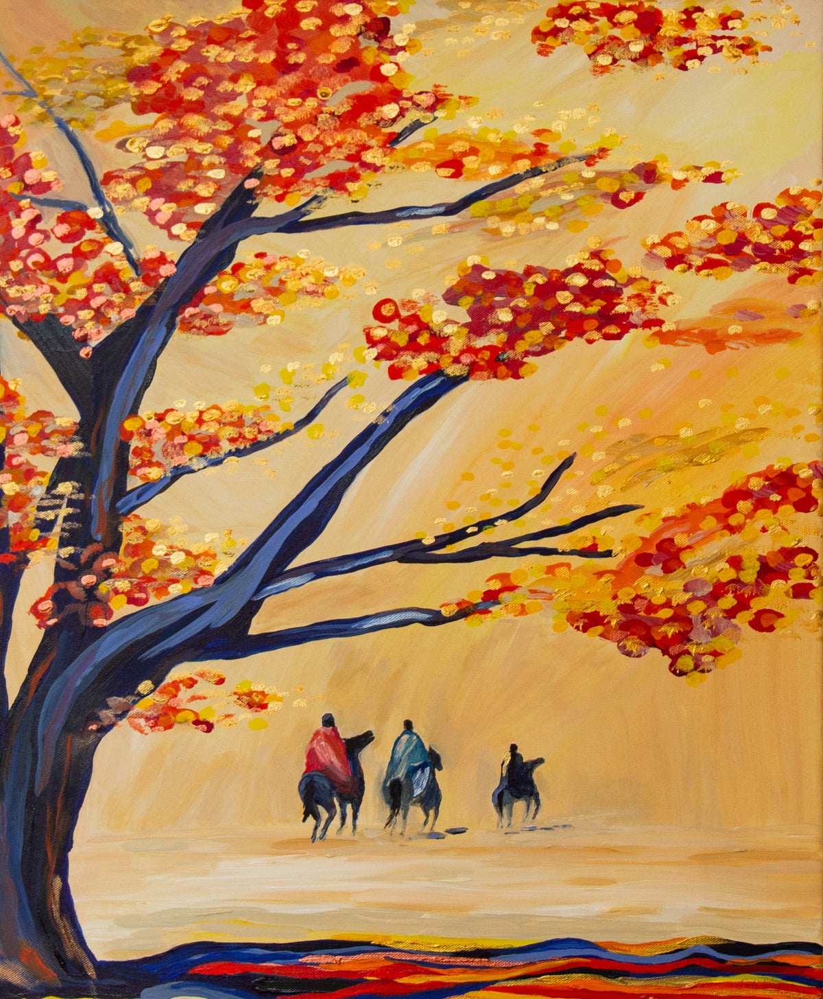 The Travelers 20" x 24"